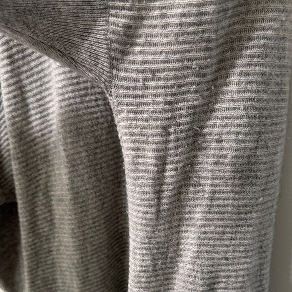 Charter Club Women's Light Gray V-Neck Sweater - Picture 6 of 6